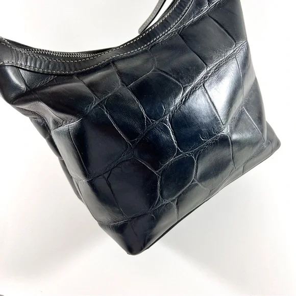 Dooney & Bourke Leather Shoulder Bag Black - Picture 4 of 13